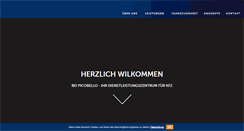 Desktop Screenshot of picobello-hn.de