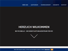 Tablet Screenshot of picobello-hn.de